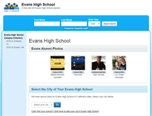 Tablet Screenshot of evanshighschool.net